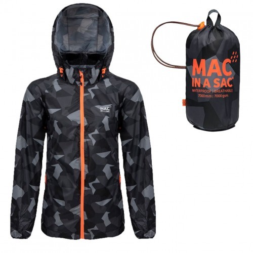 Яке водоустойчиво Mac in a Sac Origin 2 Edition Black Camo Яке водоустойчиво Mac in a Sac Origin 2 Edition Black Camo